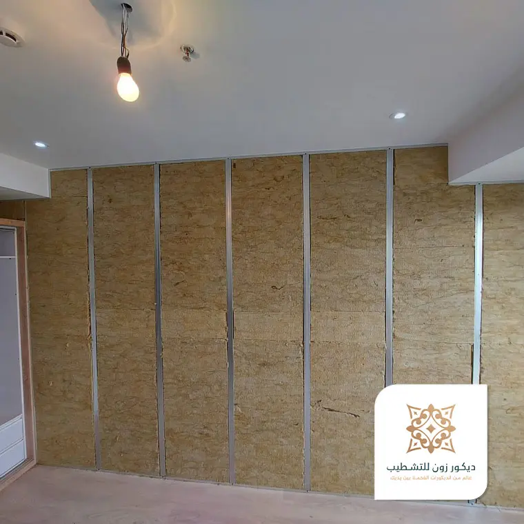 عازل صوت للجدار الجبيل